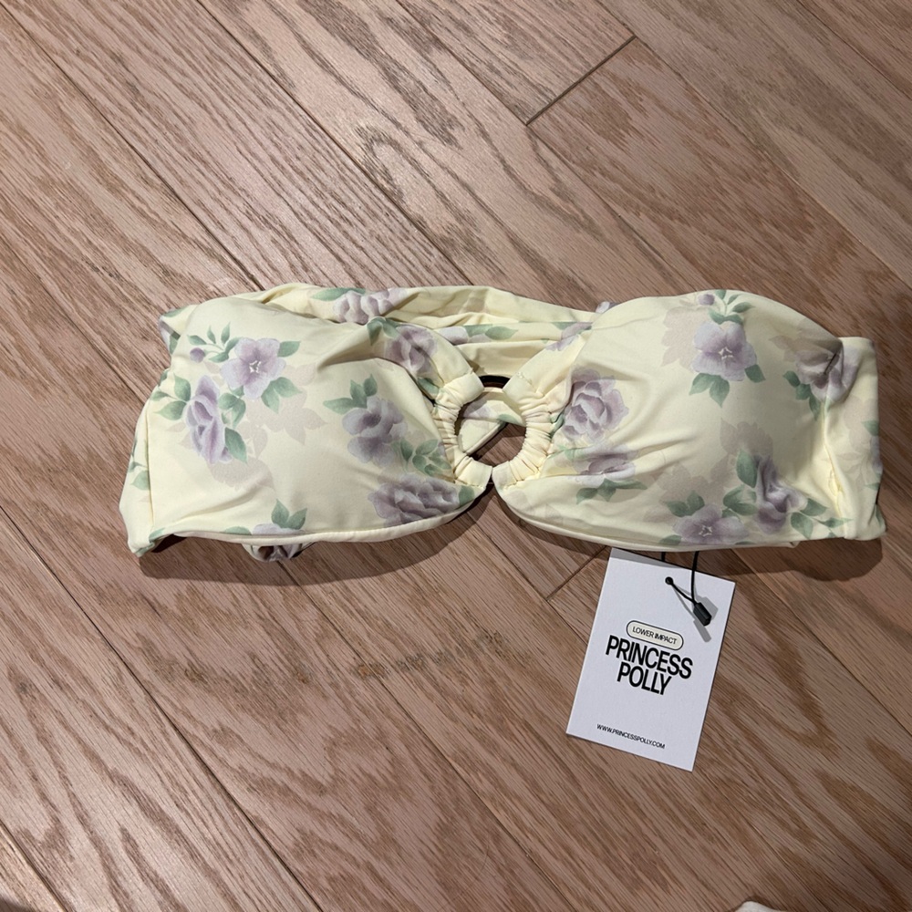 Princess Polly Floral Bandeau Bikini Top!